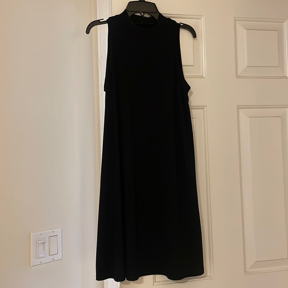 Little Black Dress/ high neck/size small